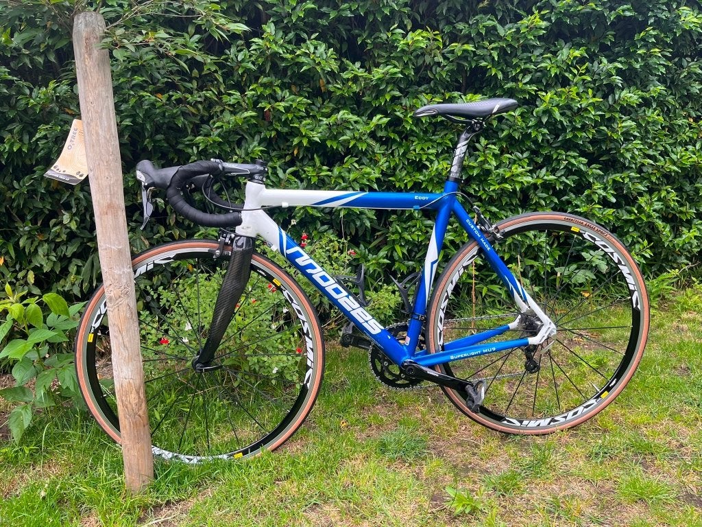 Moozes racefiets maat 54, Fietsen en Brommers, 28 inch, Gebruikt, 10 tot 15 versnellingen, Velgrem