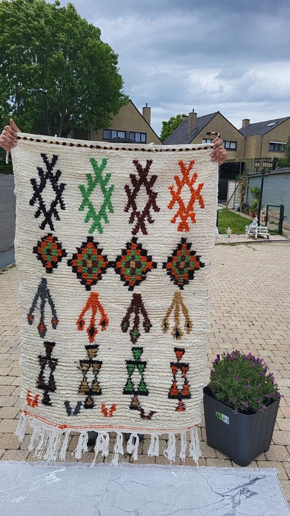 Handgemaakt Marokkaans Berber vloerkleed, Ophalen of Verzenden