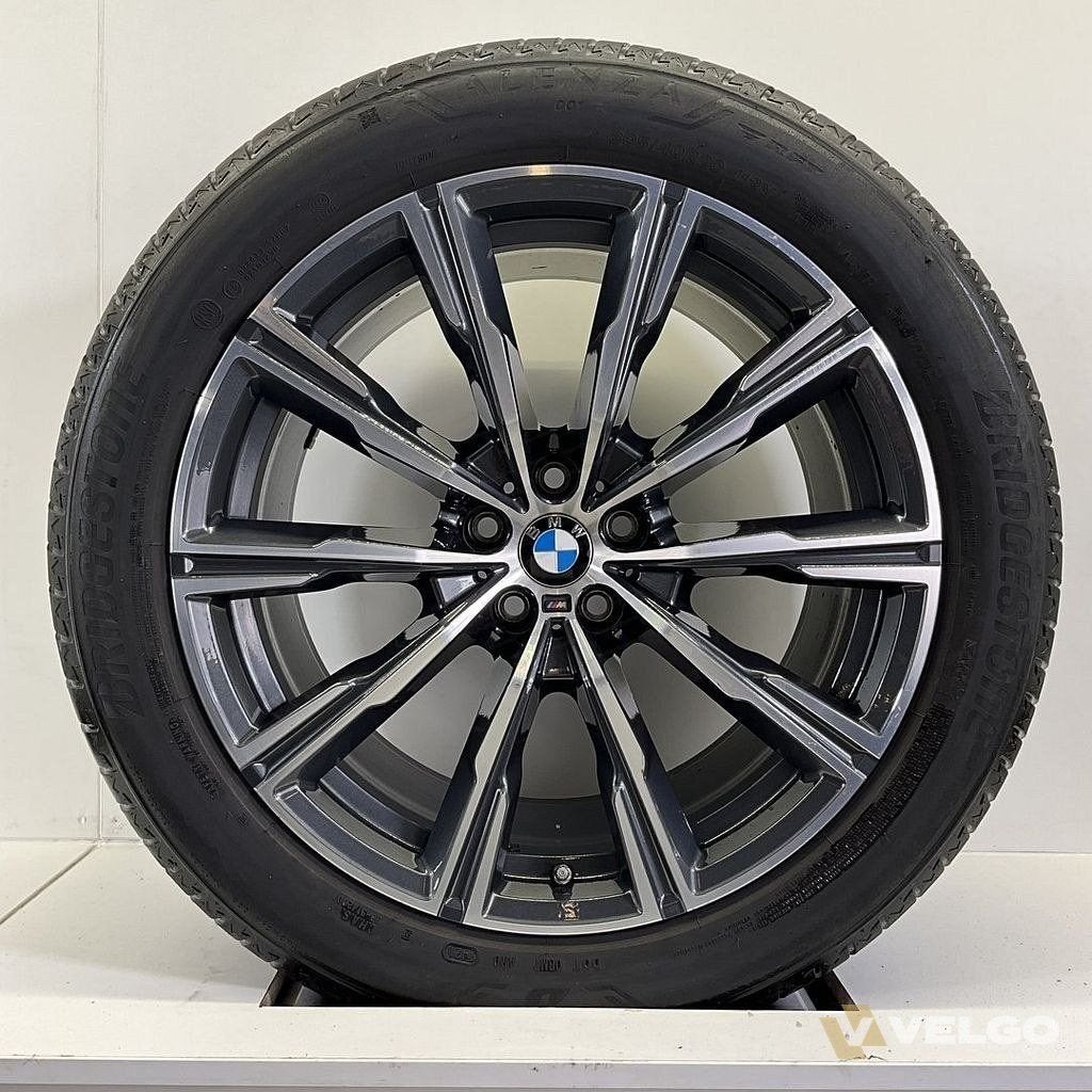 BMW X5 G05 EN X6 G06 BREEDSET VELGEN + ZOMERBANDEN 20 INCH O, Gebruikt, -, 275 mm, -