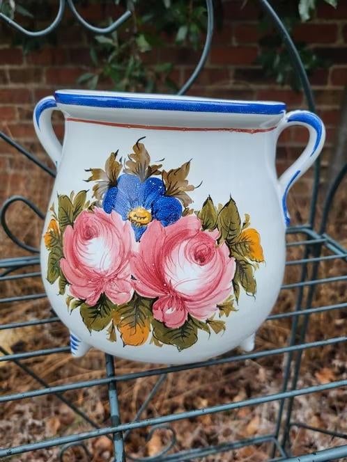 Vase en poterie Novo Bassano (Italie), Antiquités & Art, Antiquités | Vases, Enlèvement