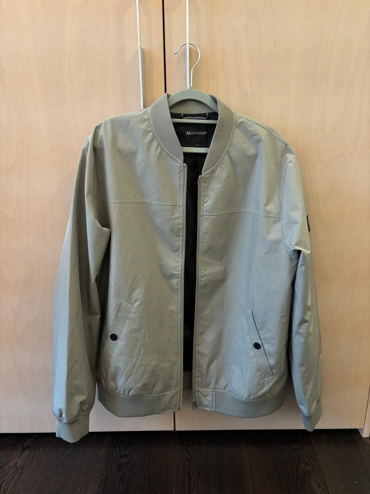 Matinique Maclay Bomber Jacket maat XL, Vêtements | Hommes, Vestes | Été, Enlèvement ou Envoi, Comme neuf, Taille 56/58 (XL), Gris