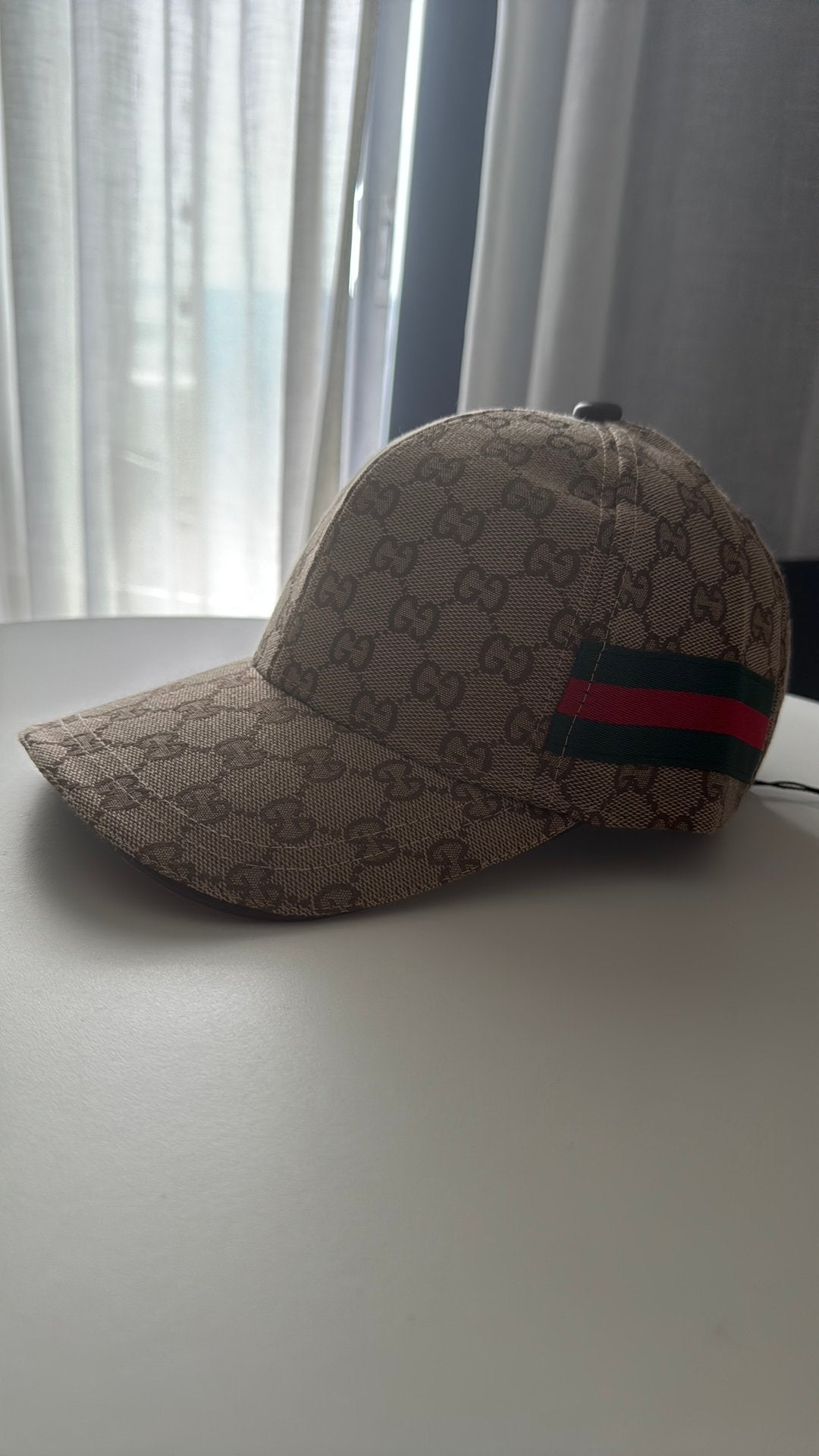 Gucci pet bruin, Enlèvement ou Envoi, Comme neuf, One size fits all, Casquette