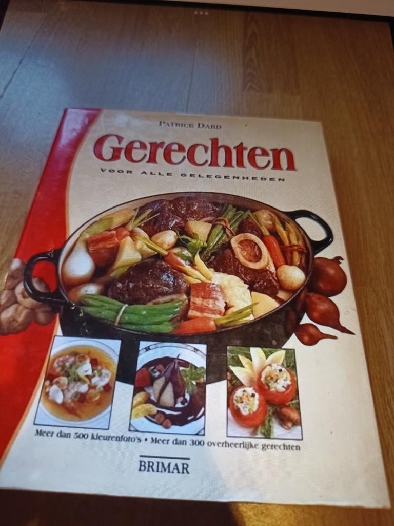 Kookboek, Ophalen