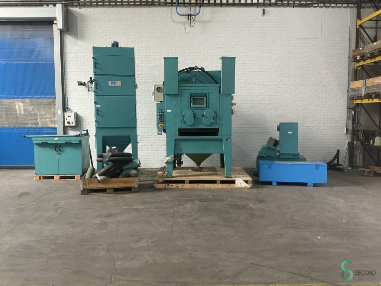 Straalmachines Harth+Seifert DSK 3S + TFPA 40 1991, Zakelijke goederen, Machines en Bouw | Overig
