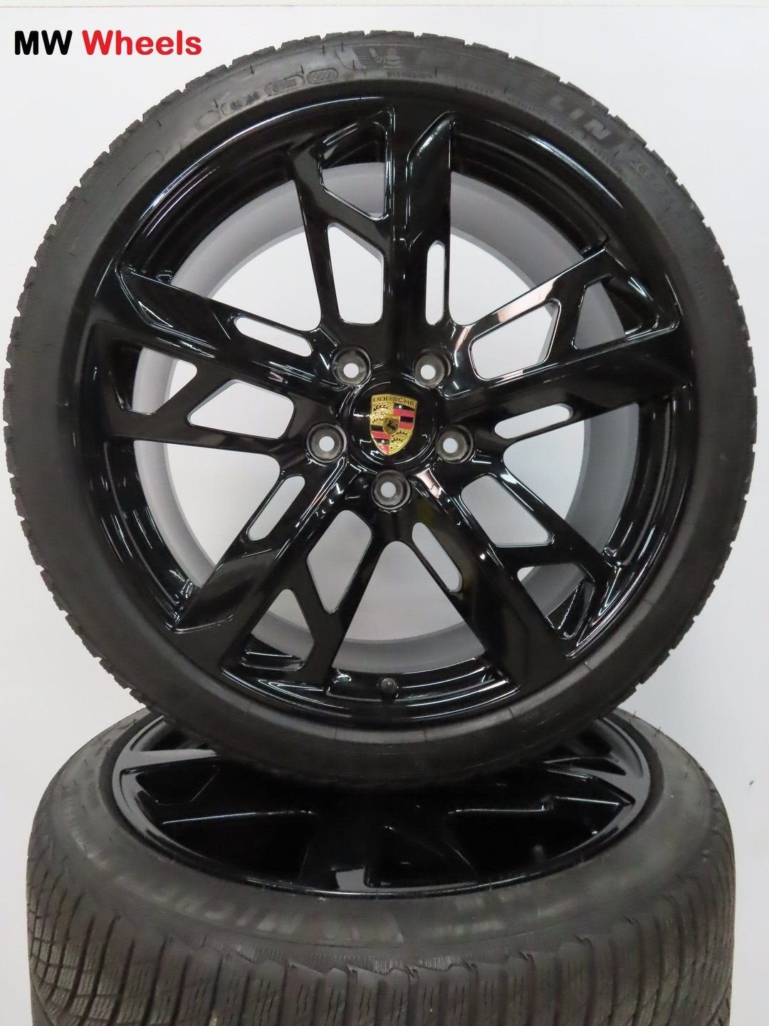 Originele Porsche Taycan 21 inch velgen Cross T winterbanden, Pneus et Jantes, Pneus hiver, -, 21 pouces