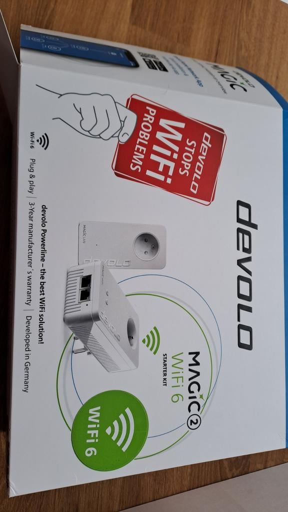 Devolo magic 2 Powerline adapter starter kit wifi 6 BE, Ophalen