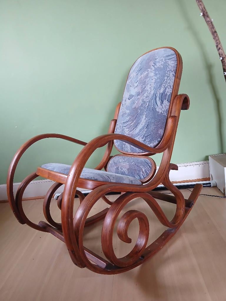 vintage schommelstoel, Ophalen