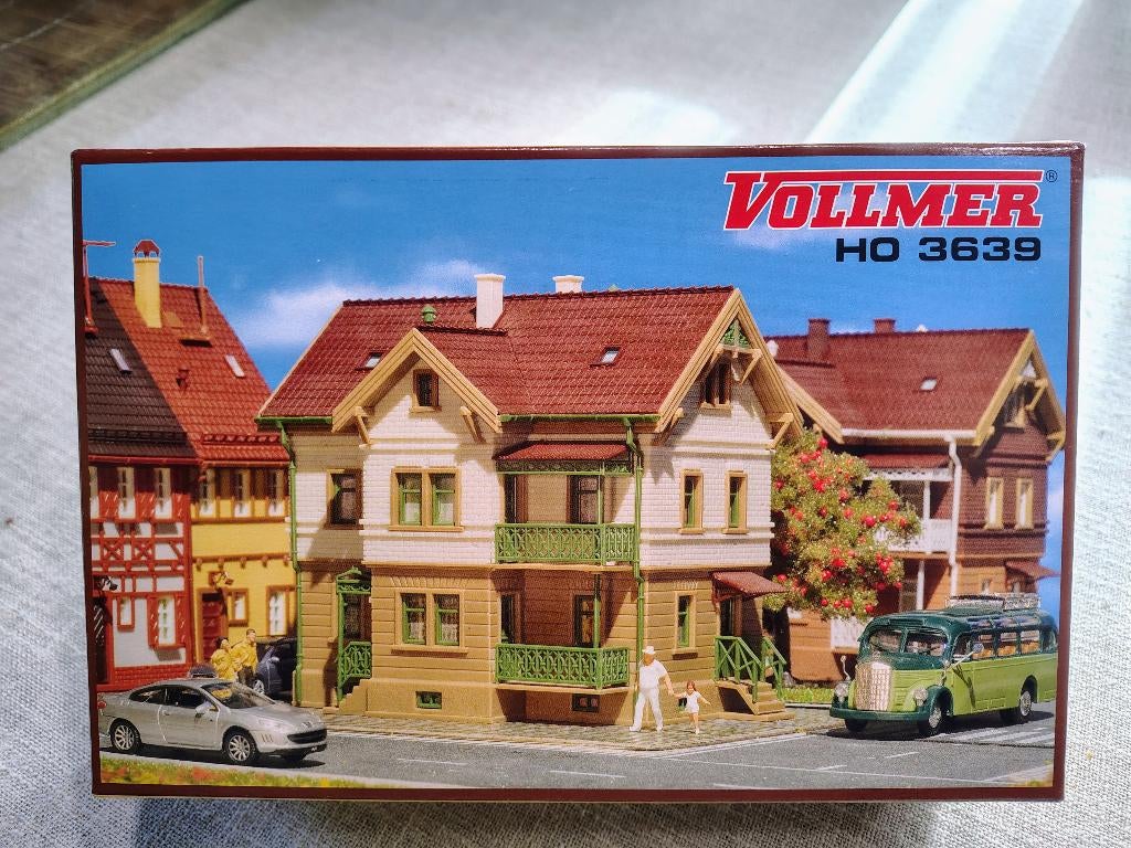 Vollmer HO 3639 Wohnhaus, Overige merken, Gelijkstroom of Wisselstroom, Brug, Tunnel of Gebouw, Nieuw
