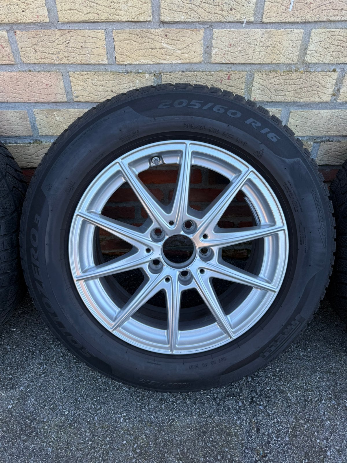 Mercedes originele winterset, Auto-onderdelen, Ophalen, Gebruikt, 16 inch, Banden en Velgen