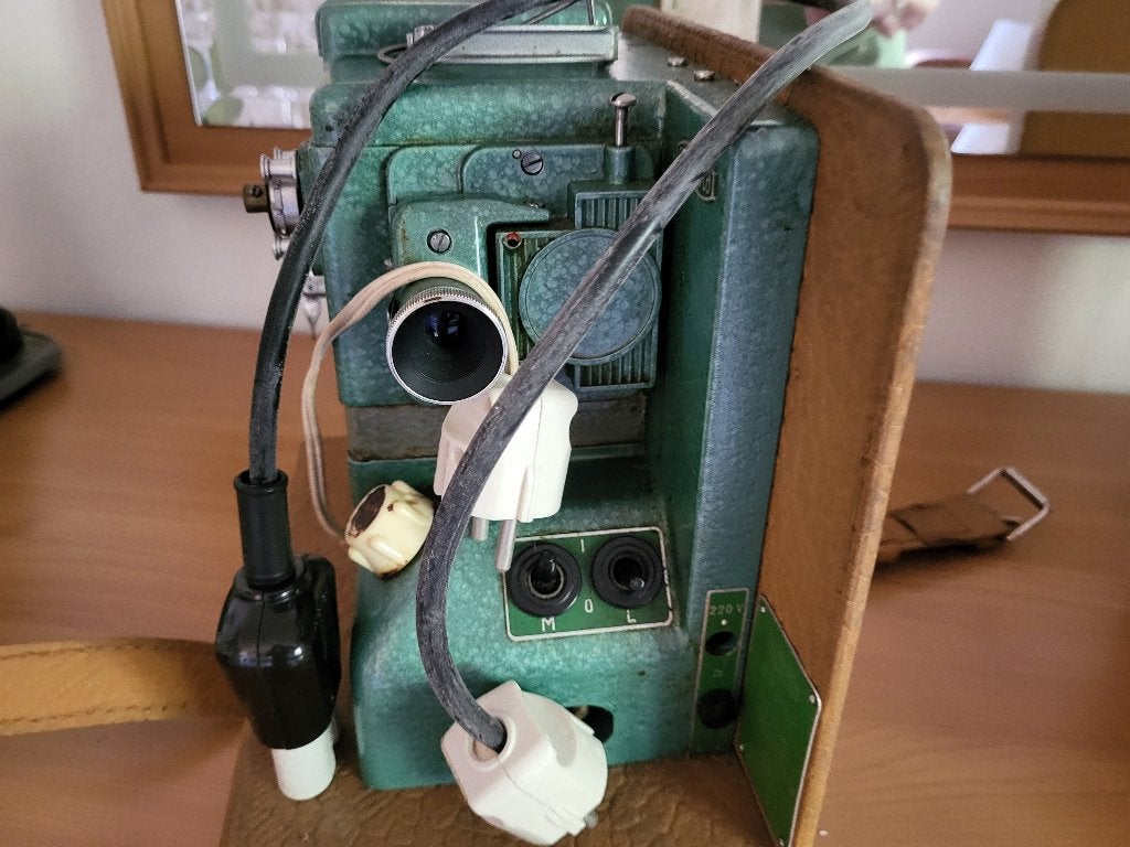 Eumig 8mm filmprojector, Ophalen, 1940 tot 1960, Filmcamera