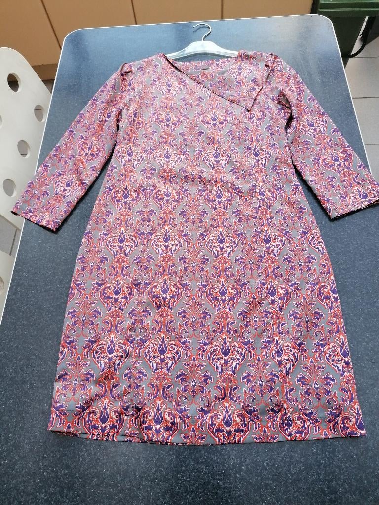 jurk nieuw Pauline B. T3= 40, oranje - paars, Kleding | Dames, Jurken, Maat 38/40 (M), Oranje, Ophalen of Verzenden, Pauline B.