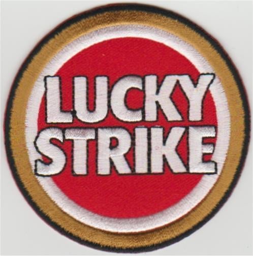 Lucky Strike stoffen opstrijk patch embleem #3, Envoi