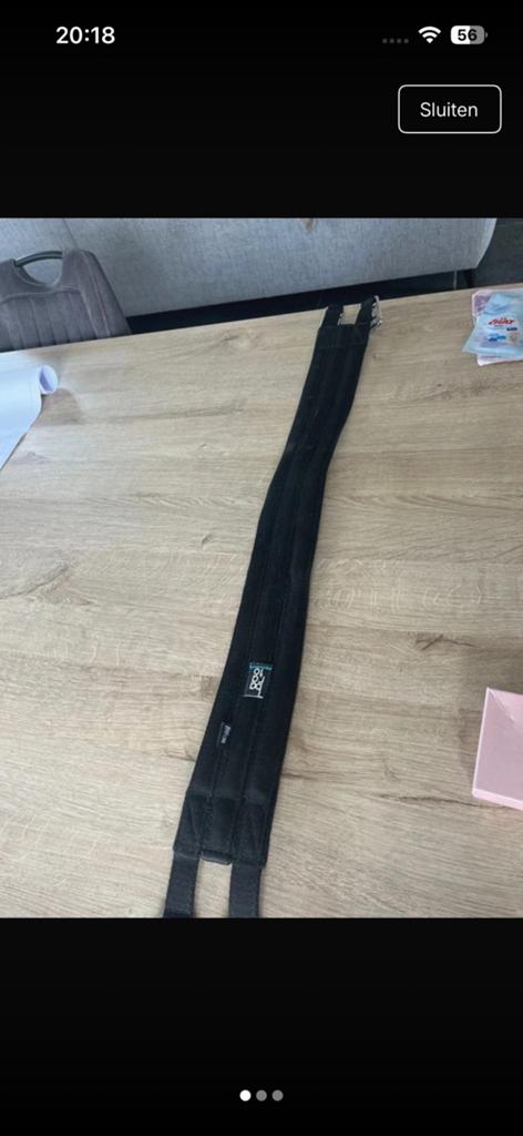 Singel 100cm, Dieren en Toebehoren, Ophalen of Verzenden, Zo goed als nieuw
