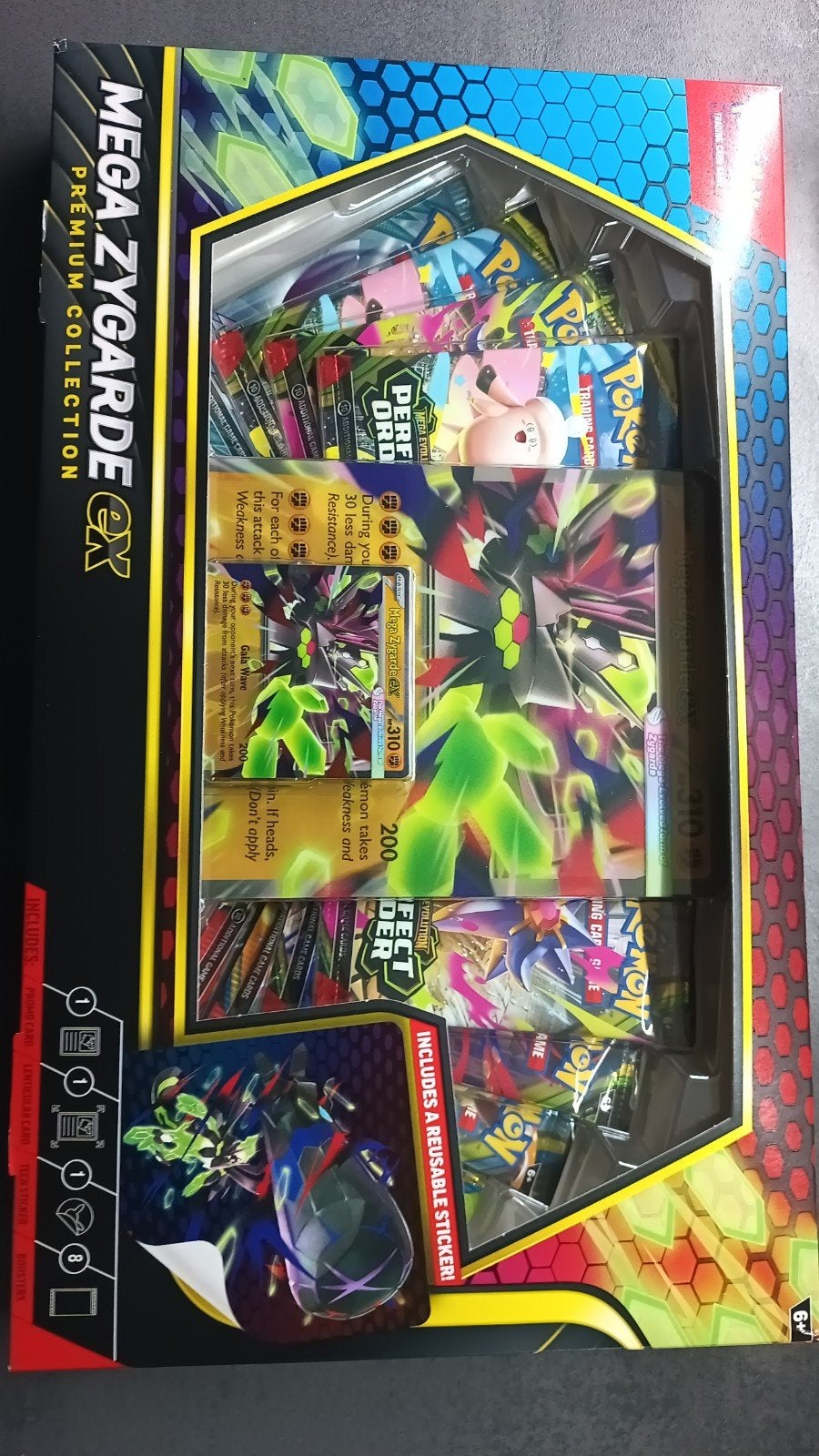 MEGA ZYGARDE EX Premium Collection, Hobby & Loisirs créatifs, Jeux de cartes à collectionner | Pokémon, Foil, Enlèvement ou Envoi