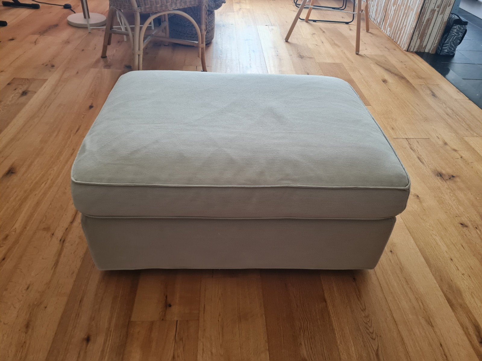 ikea kivik voetbank beige met opslagruimte, Enlèvement