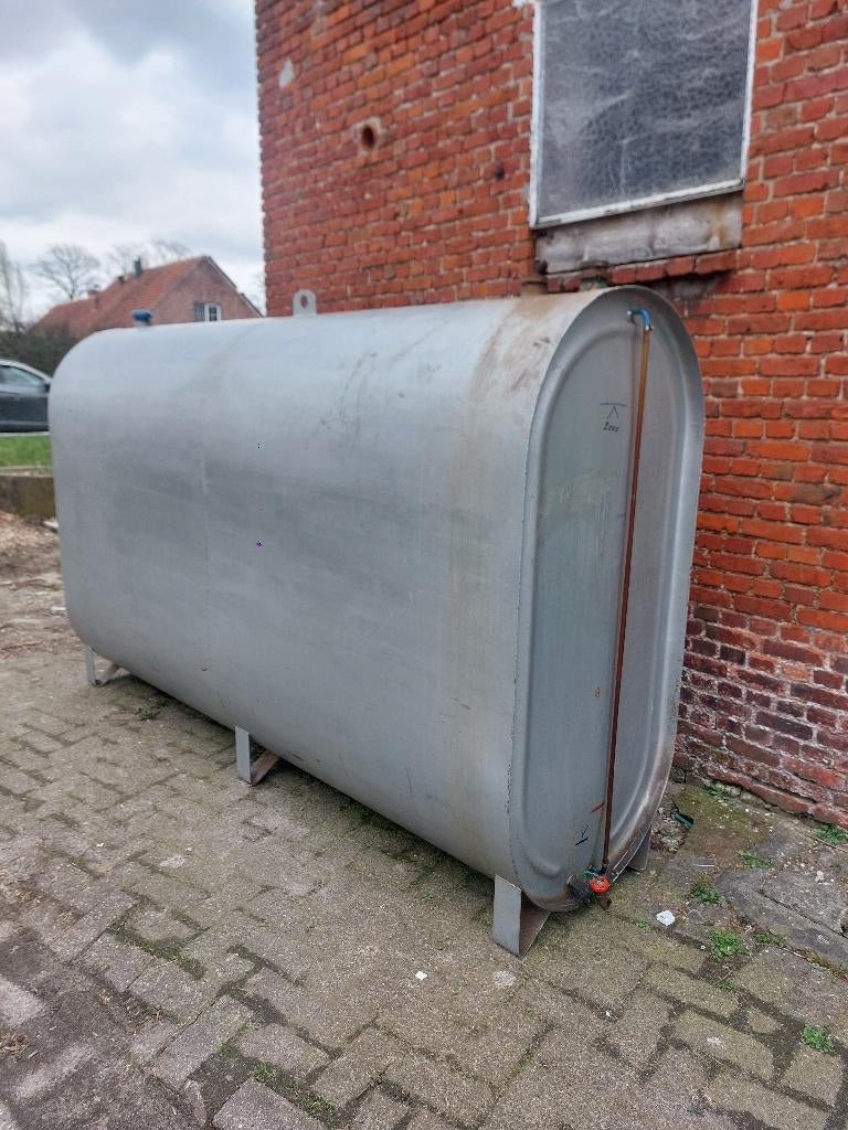Mazouttank 2500L, Ophalen