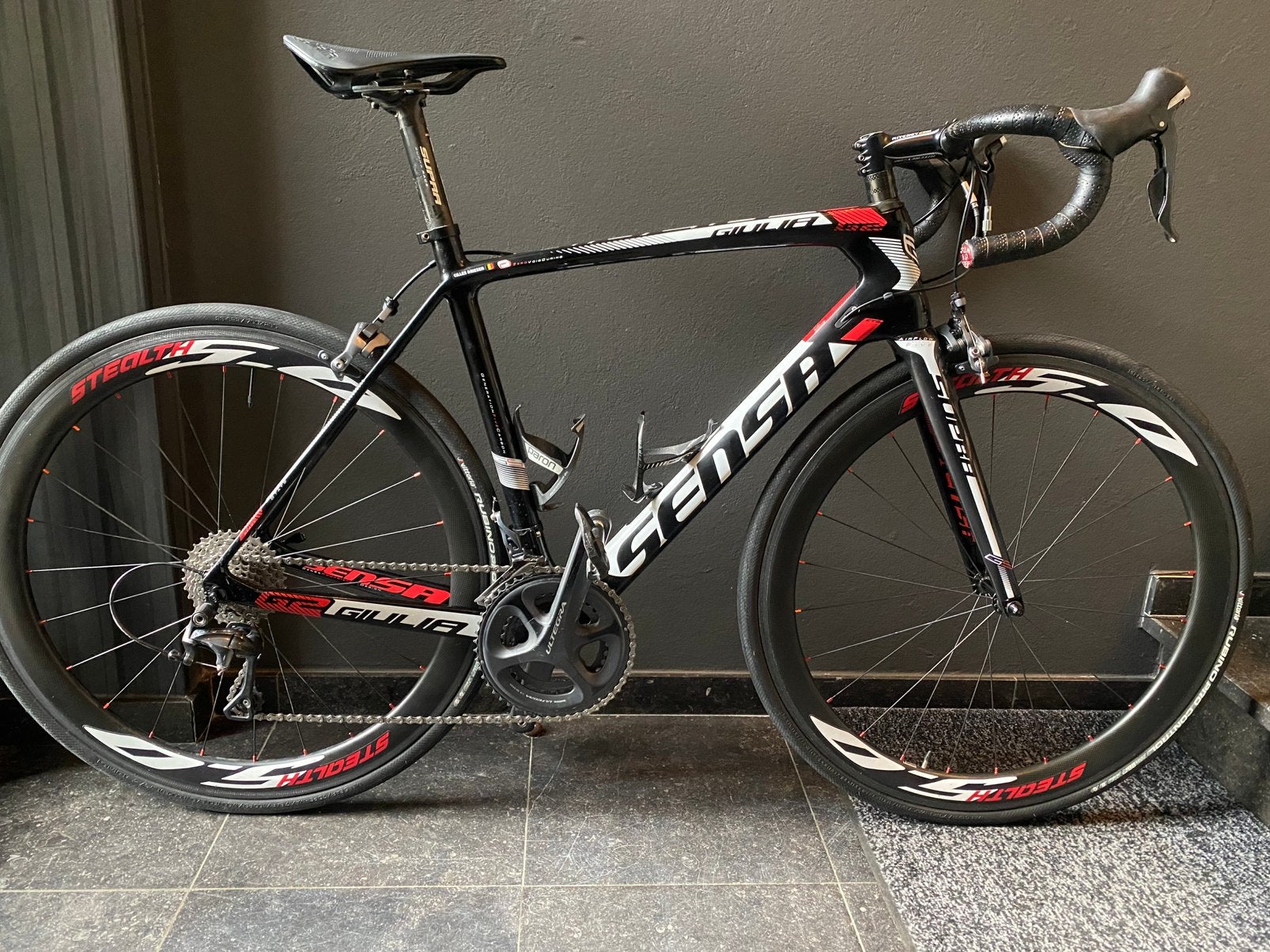 Sensa Giulia GT2, Vélos & Vélomoteurs, Vélos | Vélos de course, Enlèvement, Comme neuf, Carbone