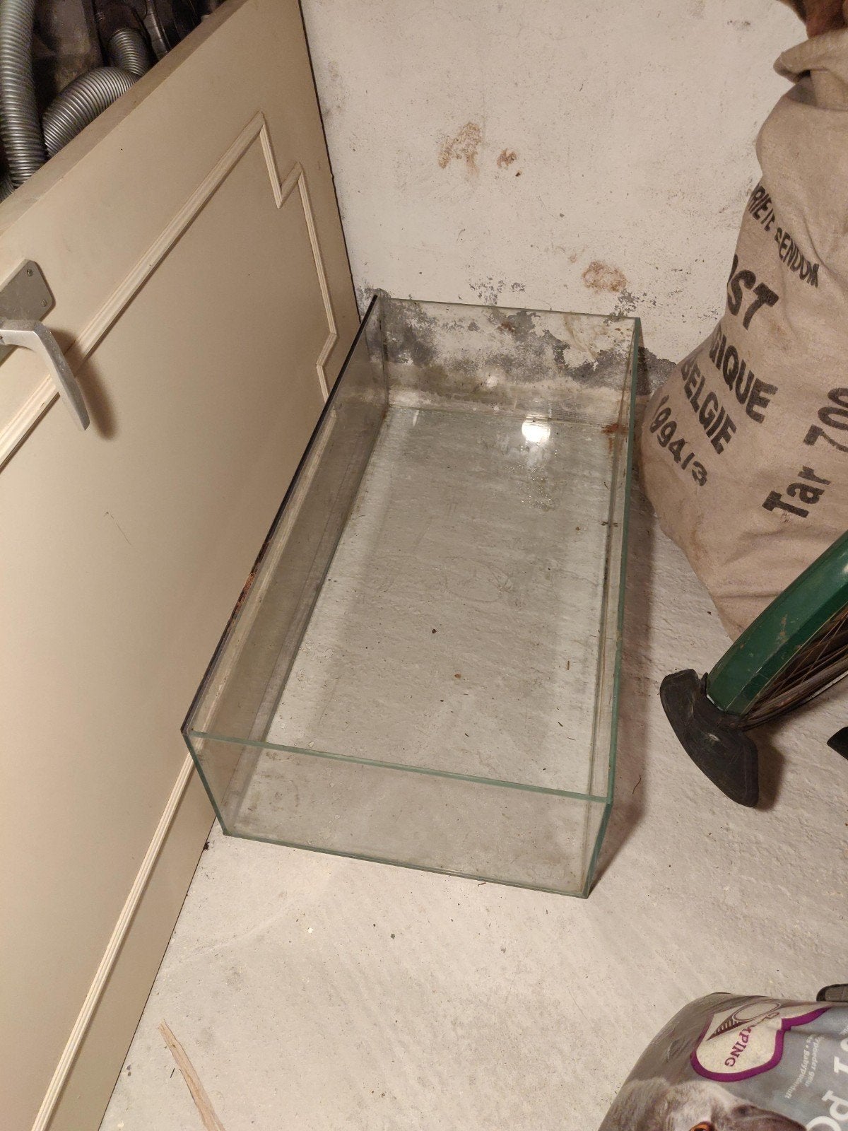 125l Aquarium, low iron glas, 100x50x25cm, Ophalen, Zo goed als nieuw, Leeg aquarium, Overige merken