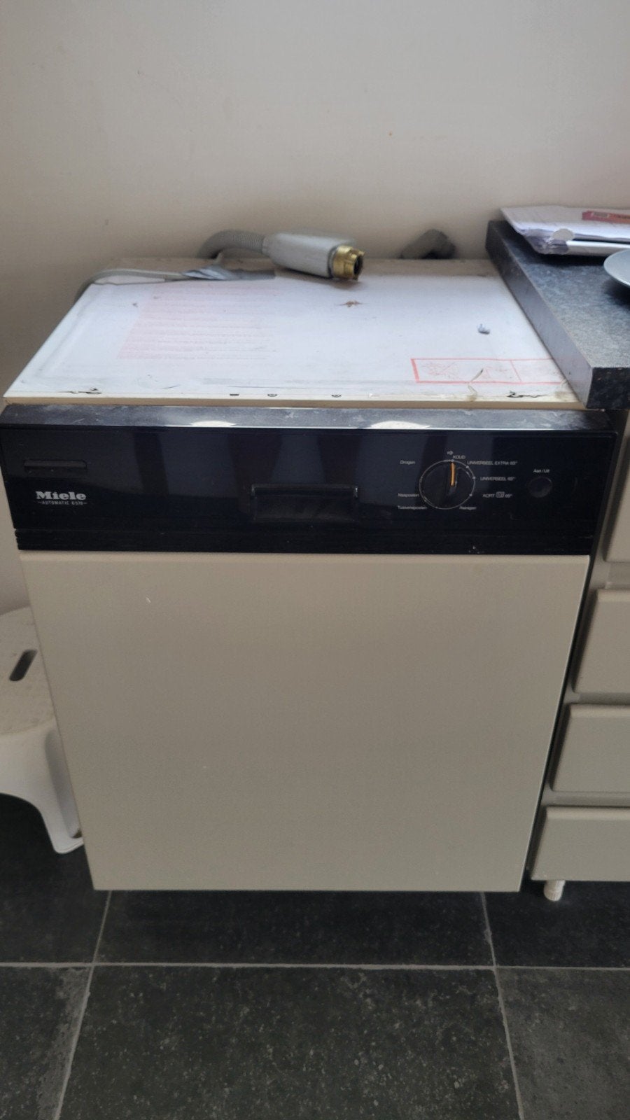 Afwasmachine Miele automatic G570, Elektronische apparatuur, Ophalen, Gebruikt, 60 cm of meer, Vrijstaand