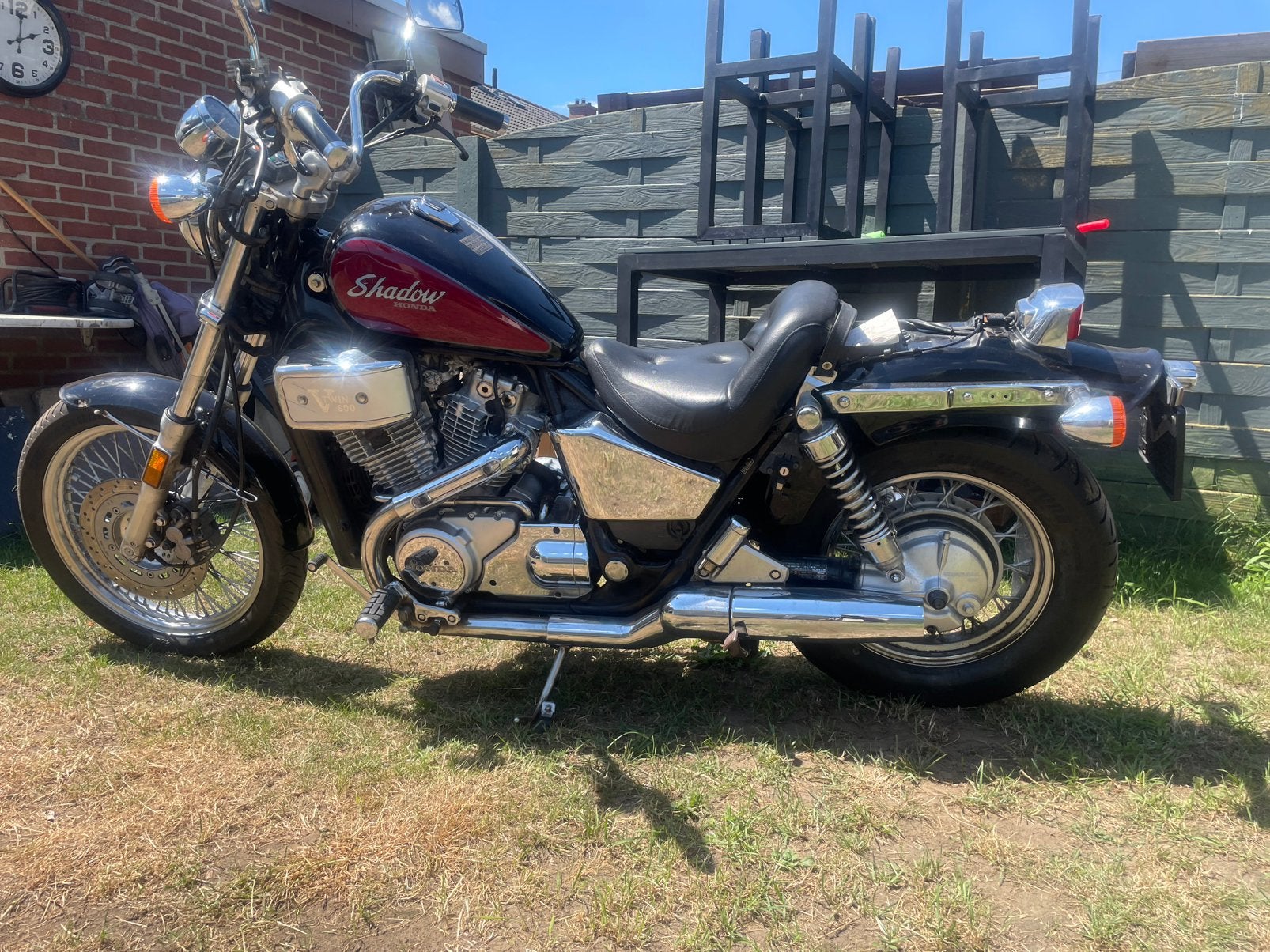 Honda Shadow VT 800  Chopper - Klassieke stijl, betrouwbaar, Occasion, Plus de 35 kW, 2 cylindres, Particulier