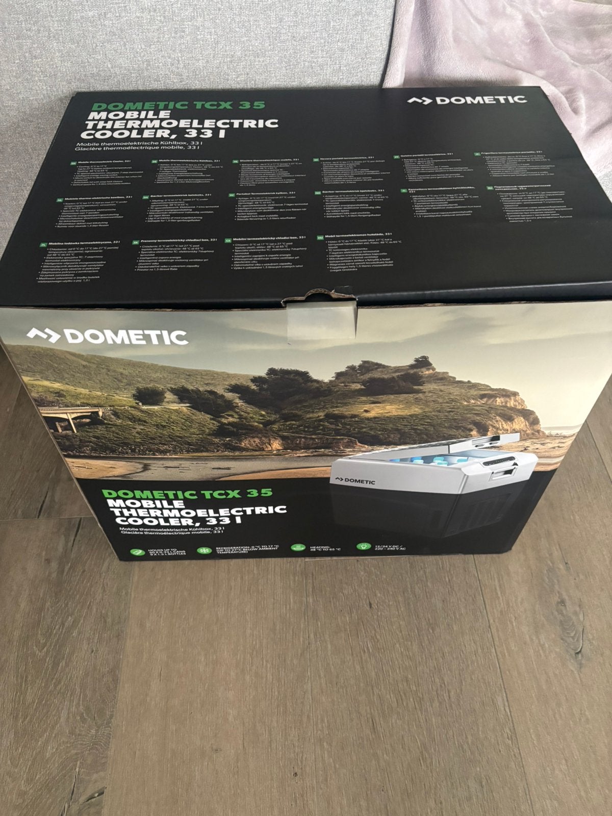 Dometic TCX35, Ophalen, Nieuw