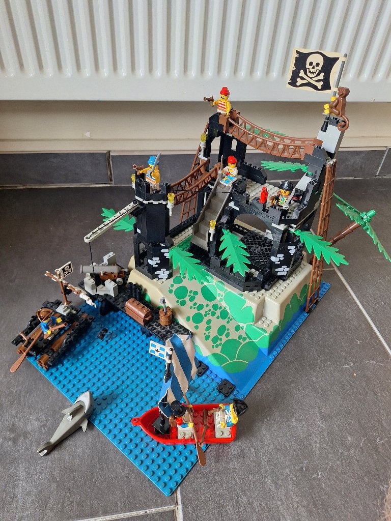 LEGO 6273 - Rock Island Refuge, Kinderen en Baby's, Gebruikt, Lego, Complete set, Compleet