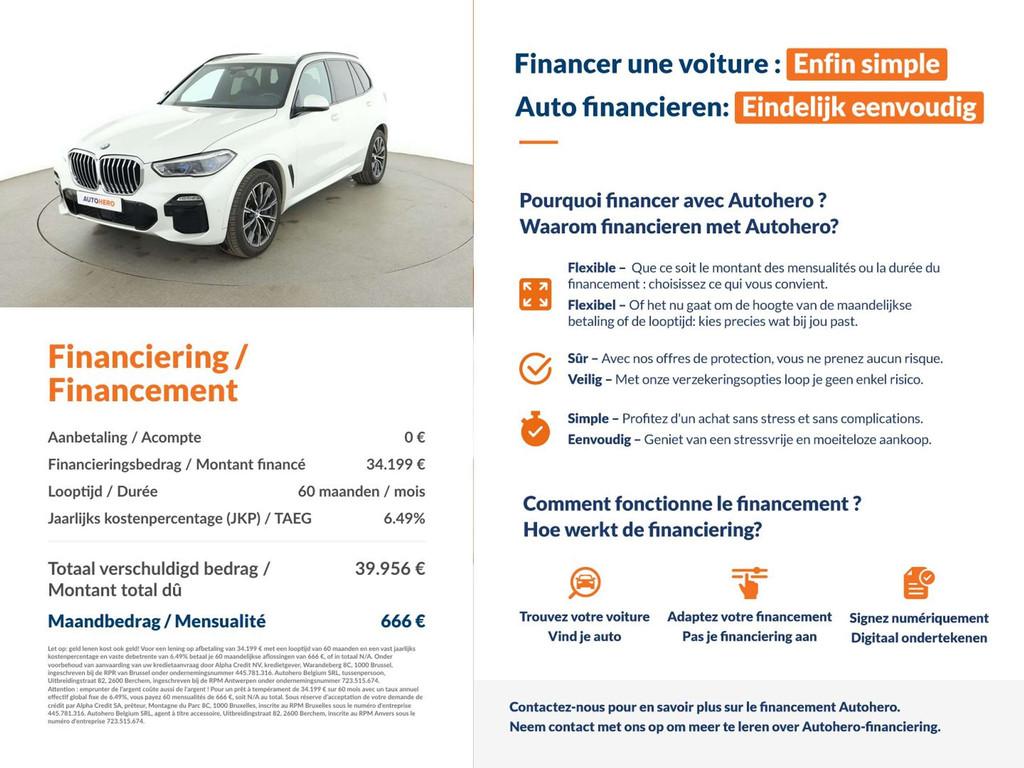 BMW X5 xDrive 25d M Sport (bj 2020, automaat), Auto's, Automaat, https://public.car-pass.be/vhr/ebe34785-45cc-4eea-96e3-a36fd2a1cb9d