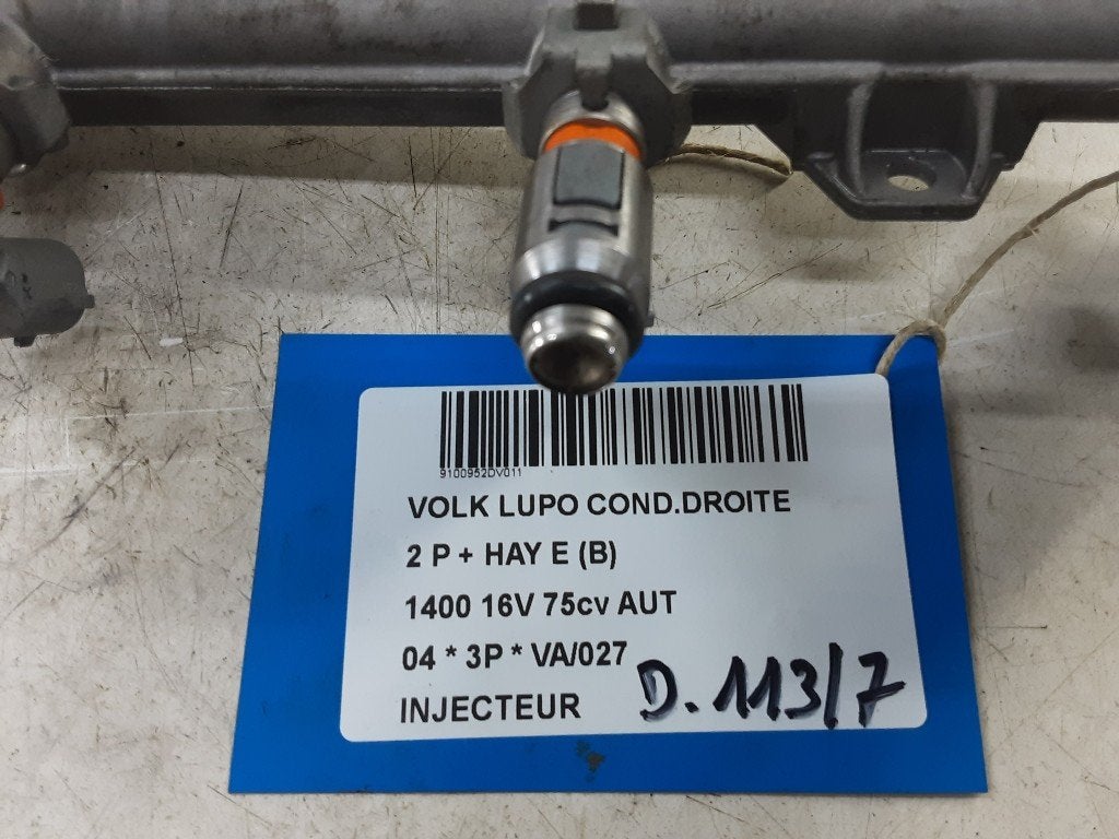 INJECTEUR Volkswagen Lupo (6X1) (03603164X), Volkswagen, Mevr. I. Hauben, Utilisé, Rue de l'Espoir 34 34
4030  GRIVEGNÉE, BE