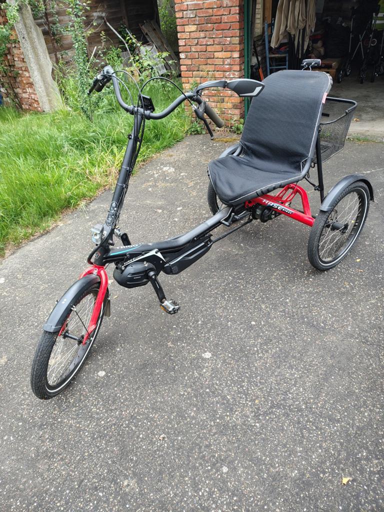 Elektrische driewieler Hase Trigo Up, Fietsen en Brommers, Fietsen | Driewielfietsen, Ophalen