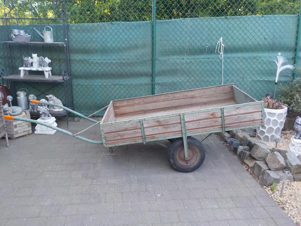 Kruiwagen / stootkar, Ophalen, Tweewielig