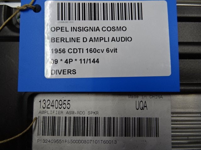 DIVERS DIVERS Opel Insignia (01-2008/03-2017) (13240955), Opel, Opel Automobile GmbH, Utilisé, Kontakt-opel@opel.com