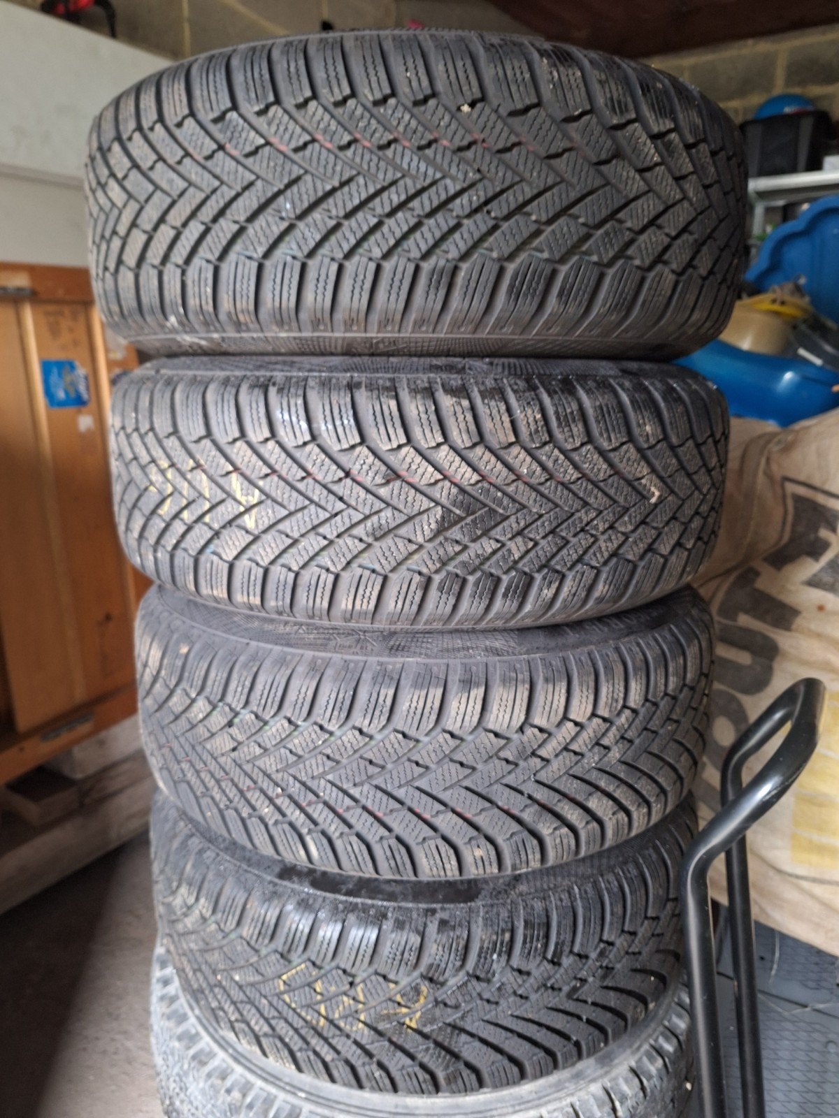 Jantes OZ 4x100 avec Pneus hiver 195/60 R15 T, Autos : Pièces & Accessoires, 15 pouces, Pneus hiver, Pneu(s), Enlèvement