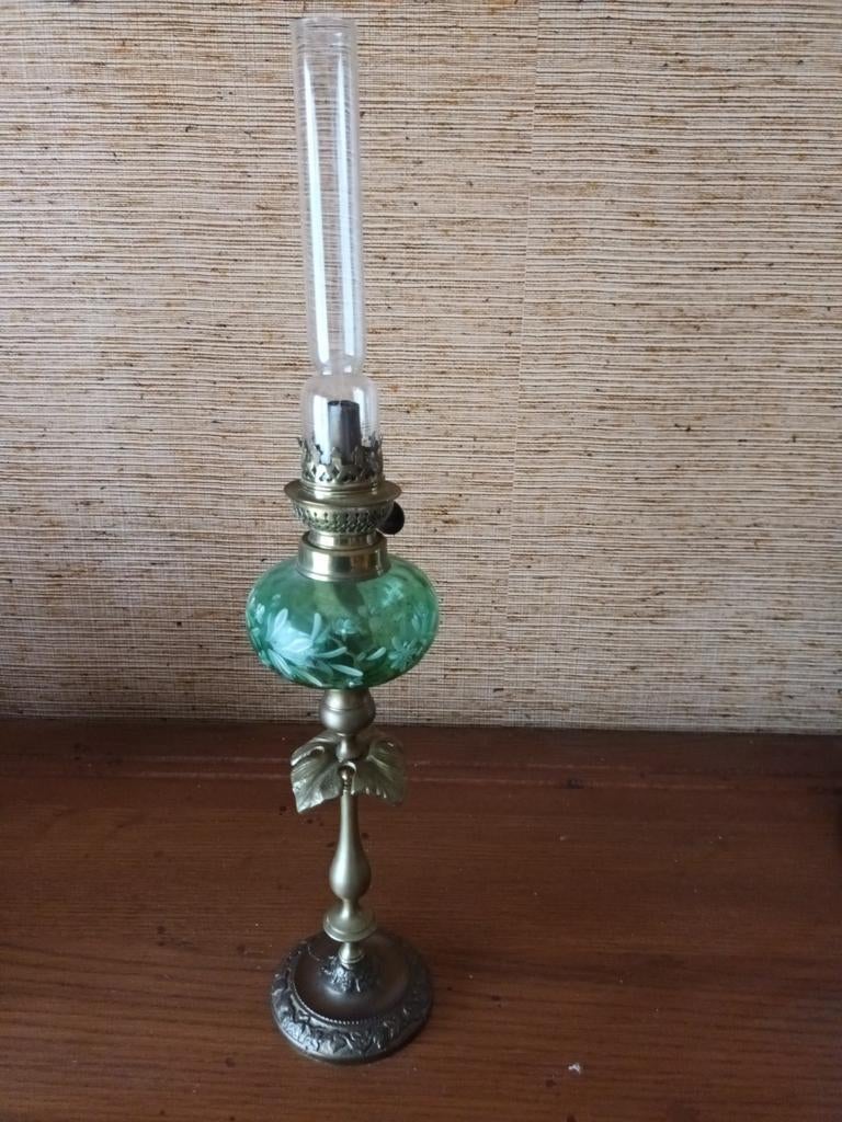 Lampe à pétrole., Enlèvement