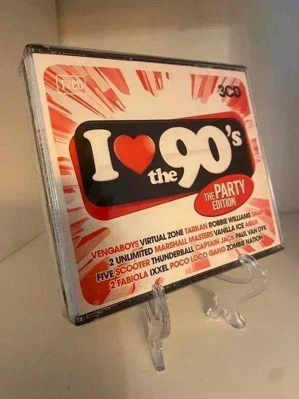 I Love The 90's - The Party Edition ! NEW !, Verzenden, Verzamelalbum, Pop, Nieuw in verpakking