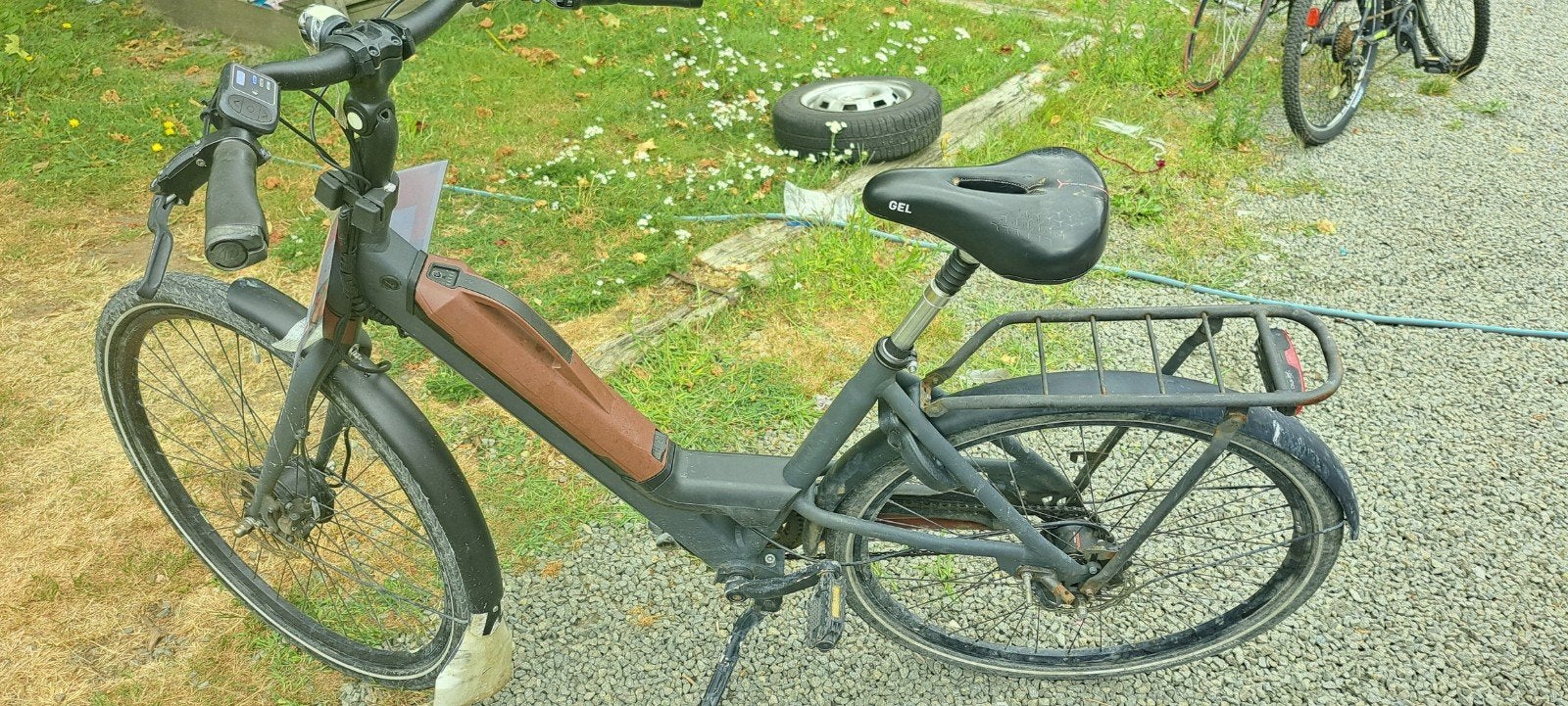 Elektrische fiets merk bayck.voorwiel motor, Vélos & Vélomoteurs, Vélos | Tandems, Utilisé, Enlèvement