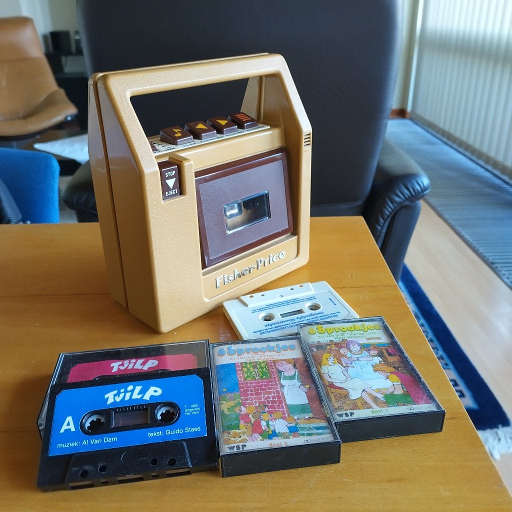 Fisher-Price cassettespeler, Ophalen of Verzenden, Zo goed als nieuw, Overige typen, Met geluid