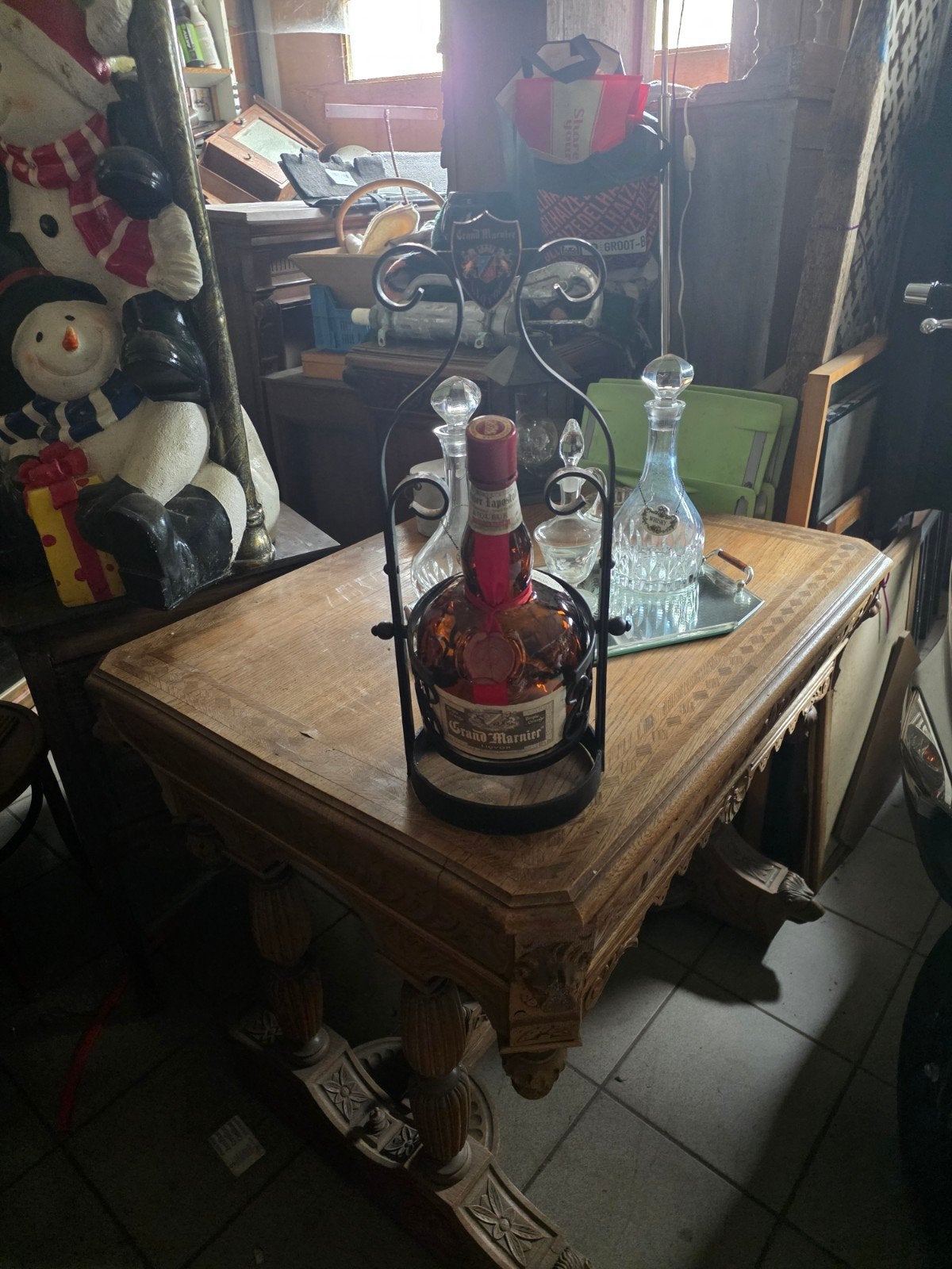 Mooie grote fles van grand marieer, Enlèvement ou Envoi