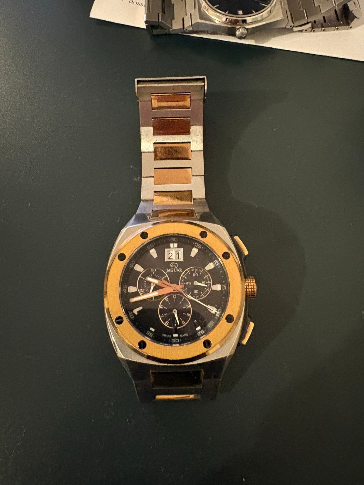 Jaguar J622, Handtassen en Accessoires, Horloges | Heren, Ophalen of Verzenden, Gebruikt, Polshorloge, Overige merken