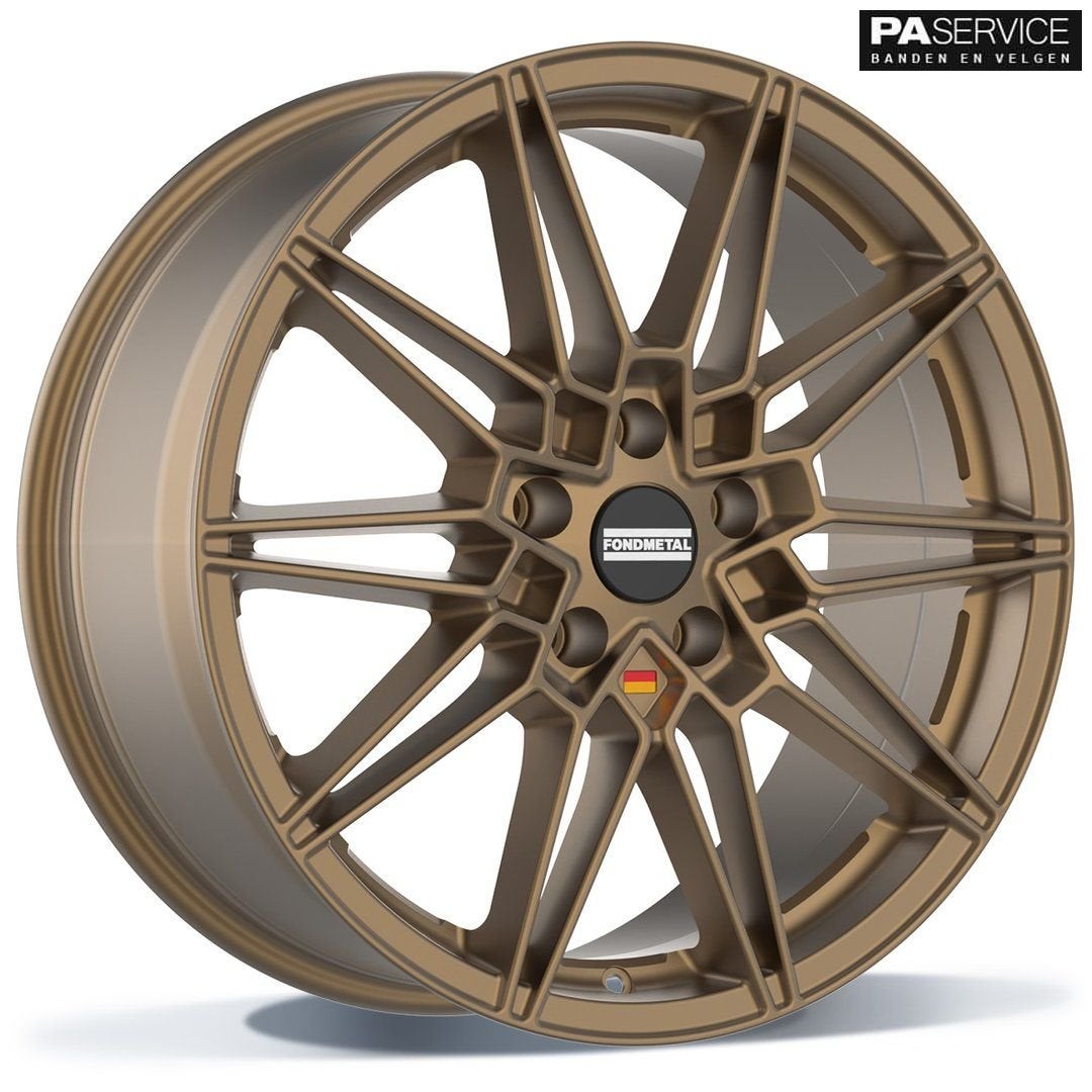 Nw 20 inch Matt Braun Fondmetal Breedset voor BMW 3 G20 G21, Auto-onderdelen, Velg(en), -, -, Nieuw