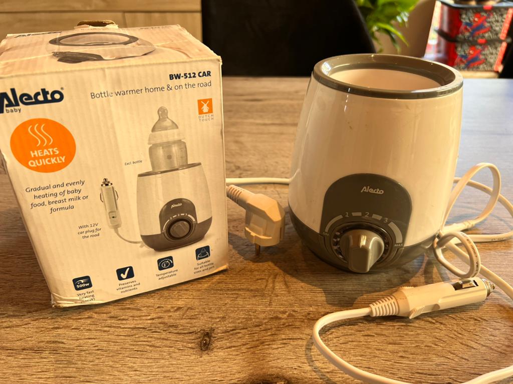 Flessenwarmer alecto, Kinderen en Baby's, Ophalen, Zo goed als nieuw