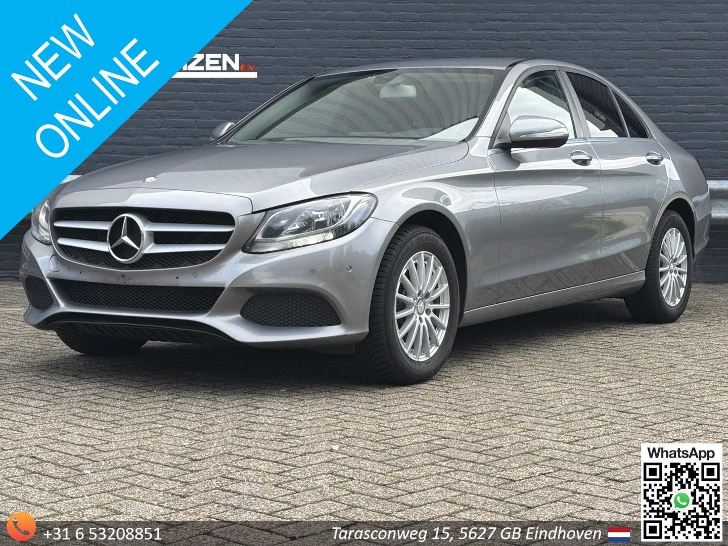 Mercedes-Benz C 220 CDI Ambition | Cruise | Climate | Navi |, Autos, Argent ou Gris, Achat, Entreprise, Classe C
