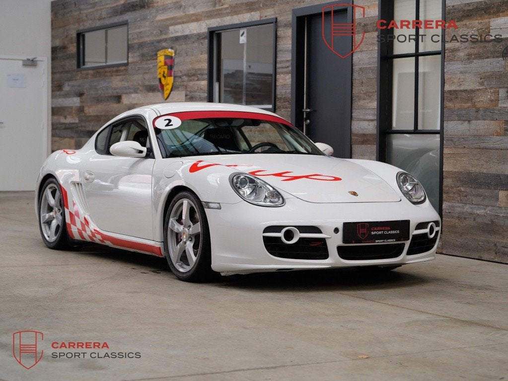Porsche Cayman S 'CUP' race car 3.4 / French cup car - 1 of, Autos, 2 places, Boîte manuelle, Alcantara, Cayman
