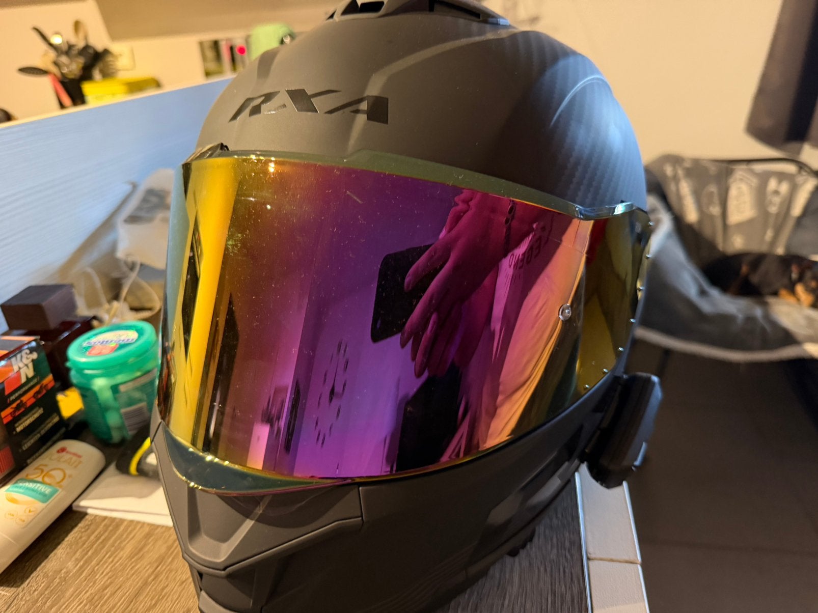 Motor helm van het merk rxa, Ophalen, XL