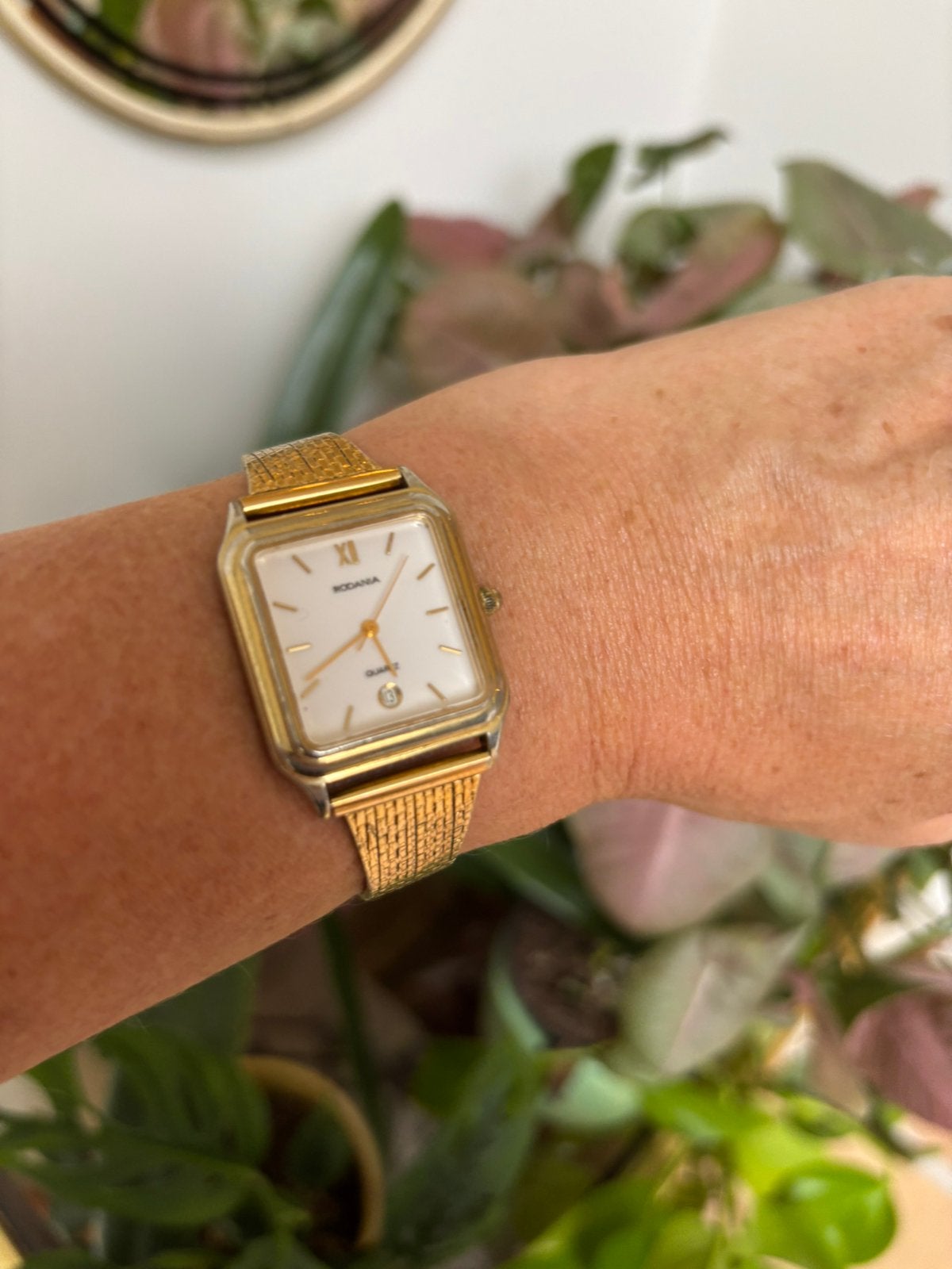 80’s Rodania Dameshorloge – Werkend met Nieuwe Batterij!, Handtassen en Accessoires, Horloges | Dames, Overige merken, Staal, Gebruikt
