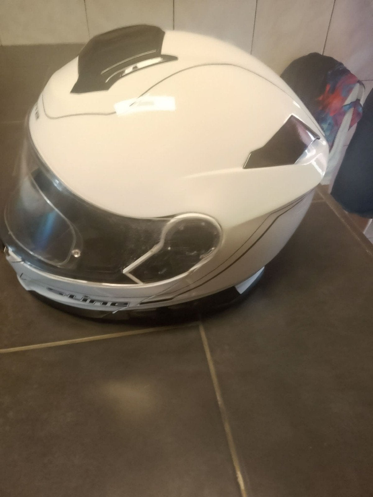casque modulable en bon état, Vélos & Vélomoteurs, Casques de cyclomoteur, Enlèvement