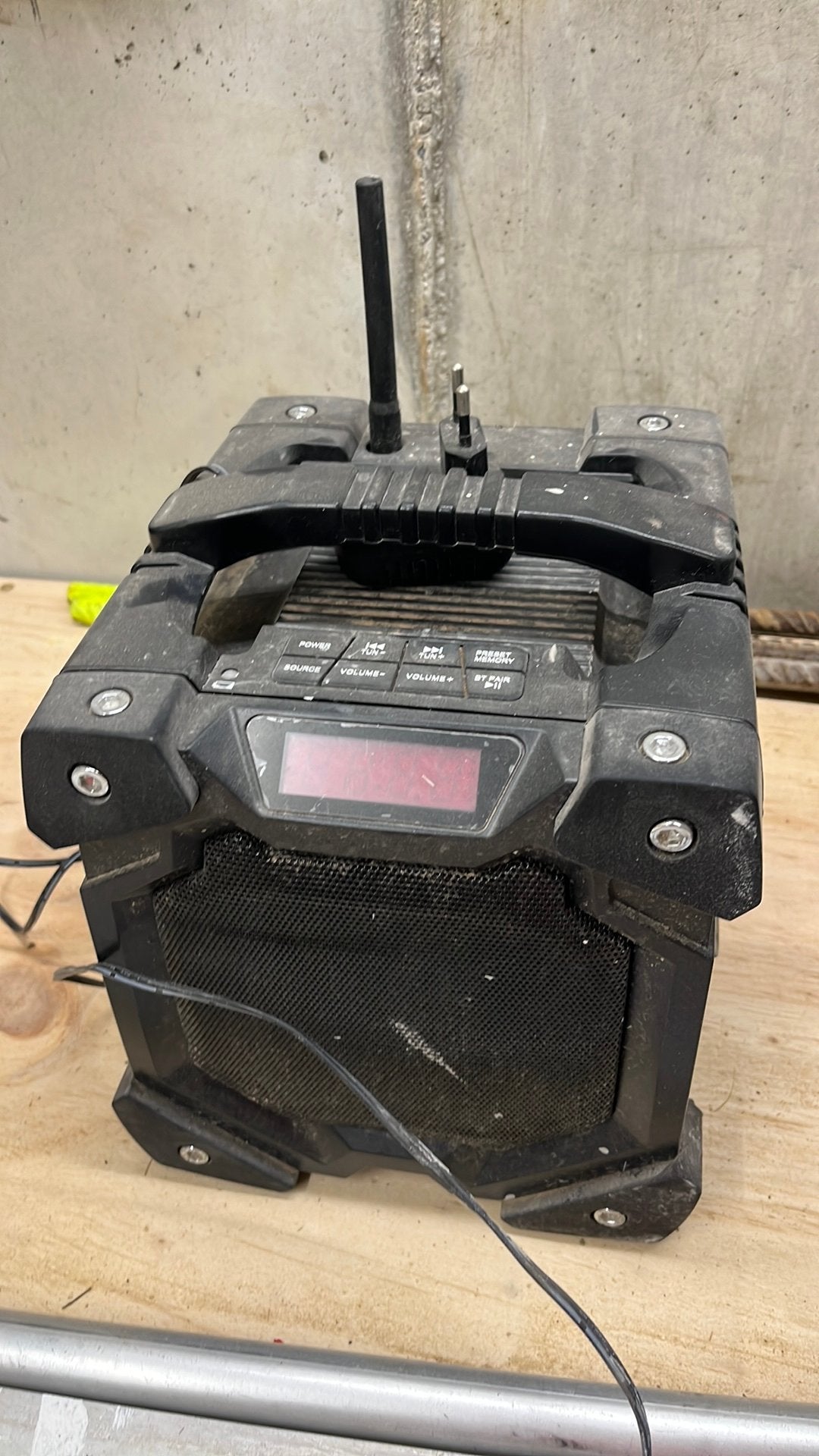 Werfradio, Ophalen, Gebruikt, Bouwradio