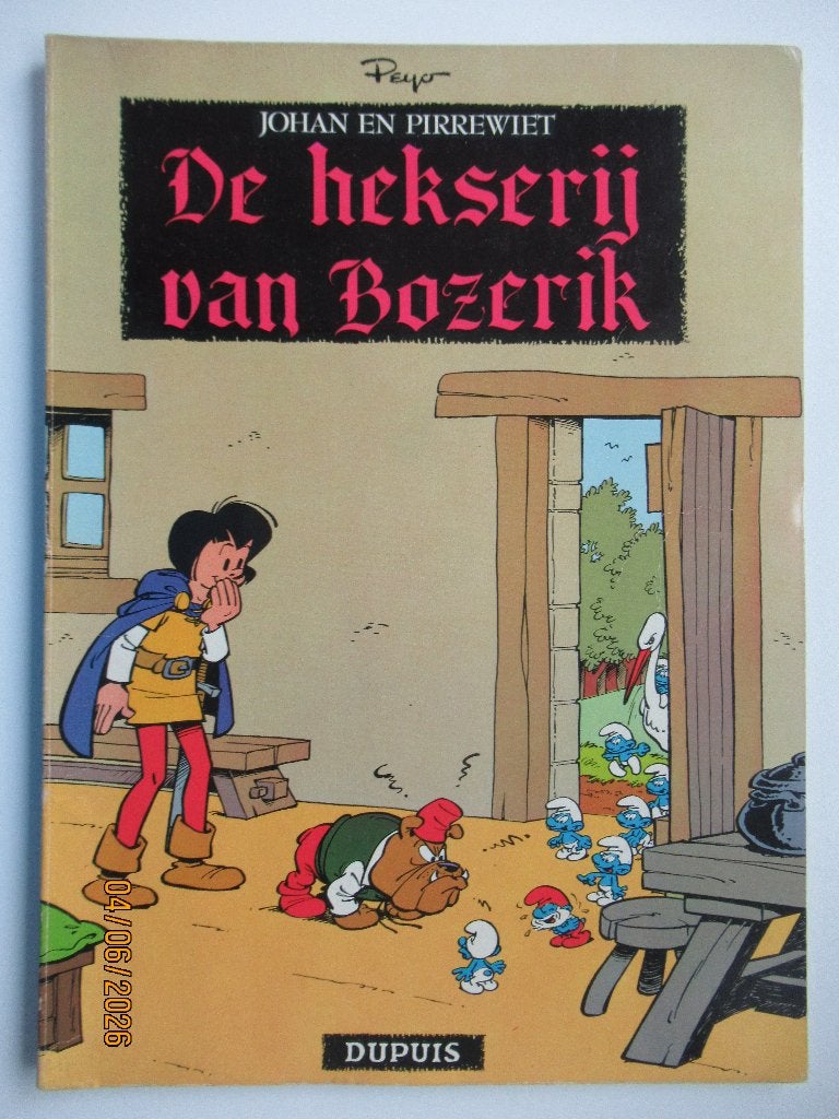 johan en pirrewiet...nr.13..de hekserij van bozerik.....1st, Ophalen of Verzenden, Gelezen