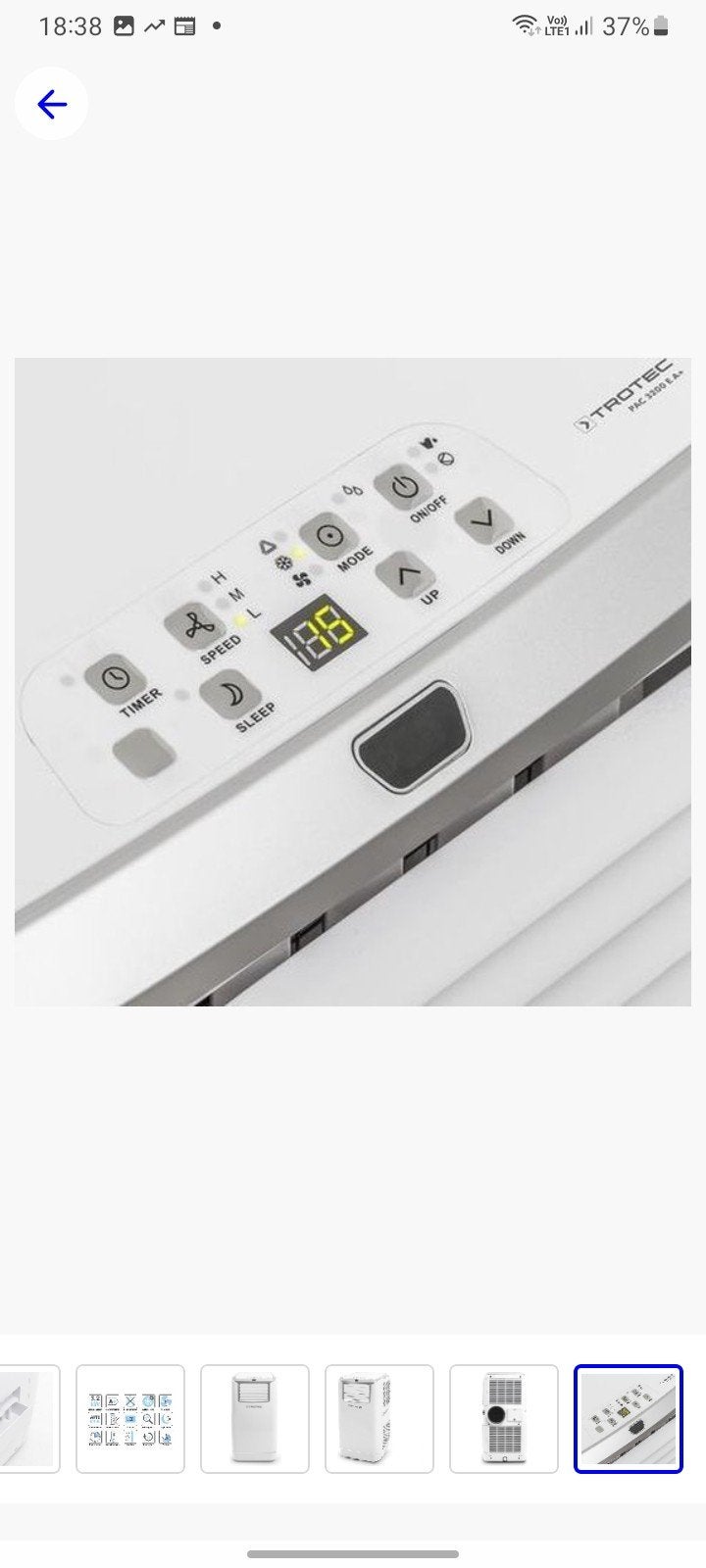 Airco mobiel Trotec 3200 met ontvochtiger/ ventilator, Elektronische apparatuur, Airco's, Ophalen
