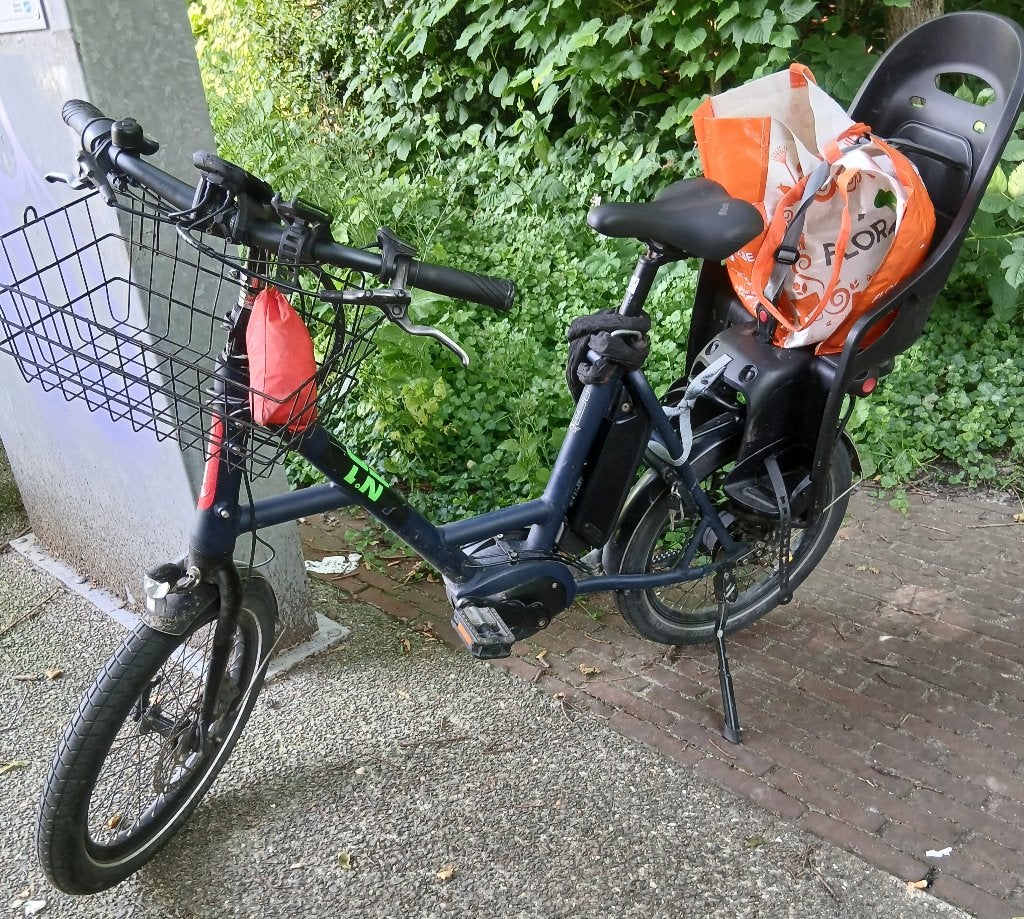 Elektrische fiets, Ophalen, Gebruikt