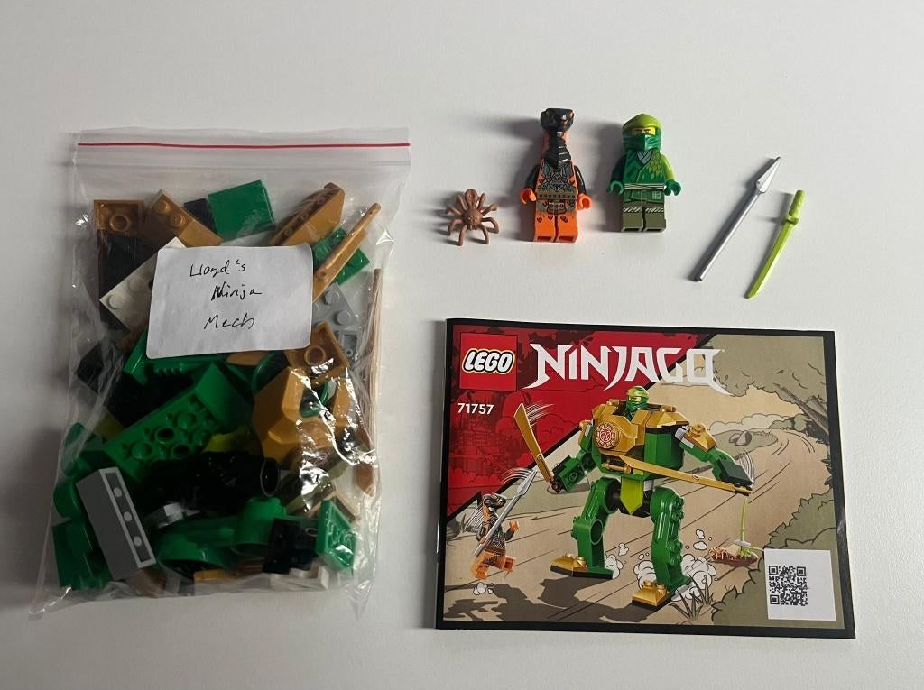 Lego Ninjago - Core Sets 2022, 2023, Ophalen, Zo goed als nieuw, Complete set, Lego